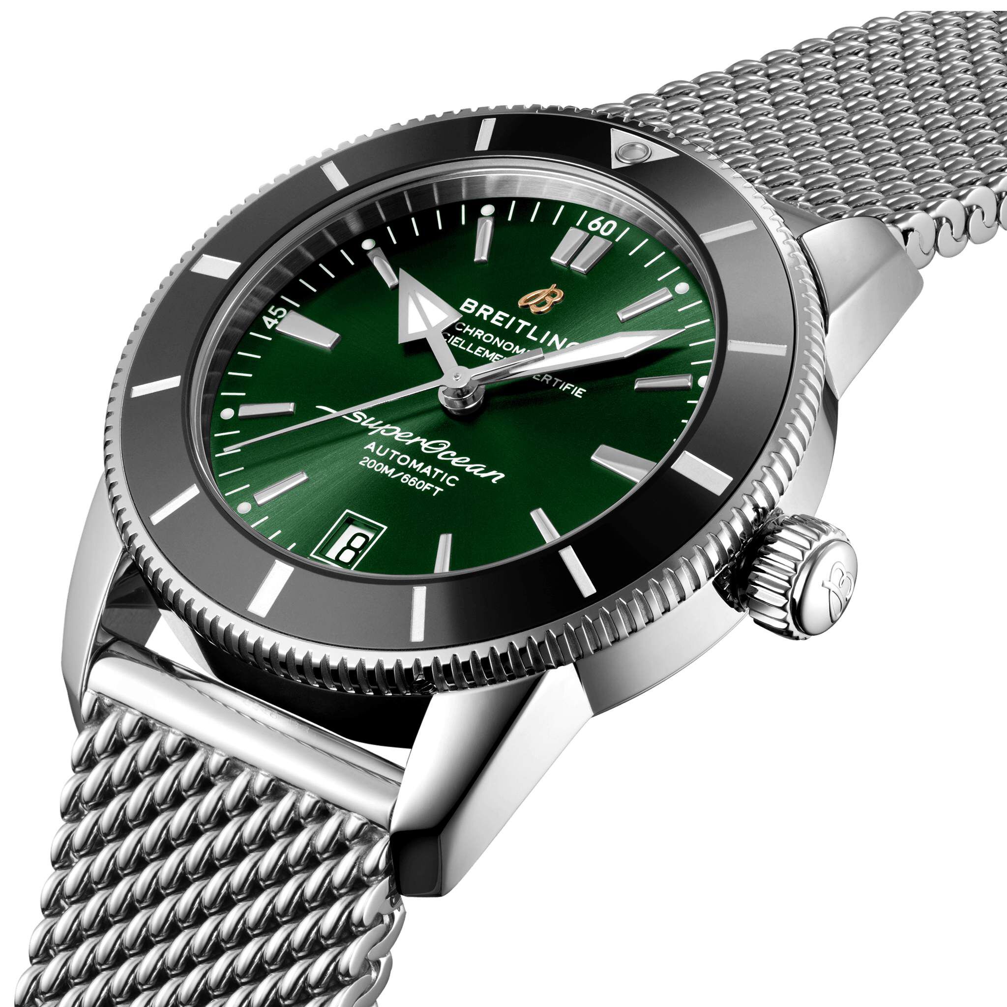 Breitling superocean on sale heritage 42 green